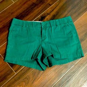 Green Chino Shorts